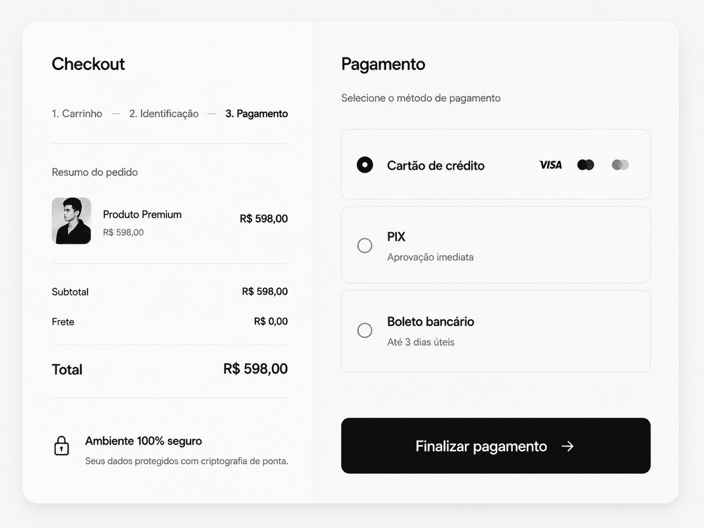 Checkout & Pagamento